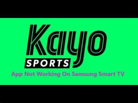 kayo sports samsung.